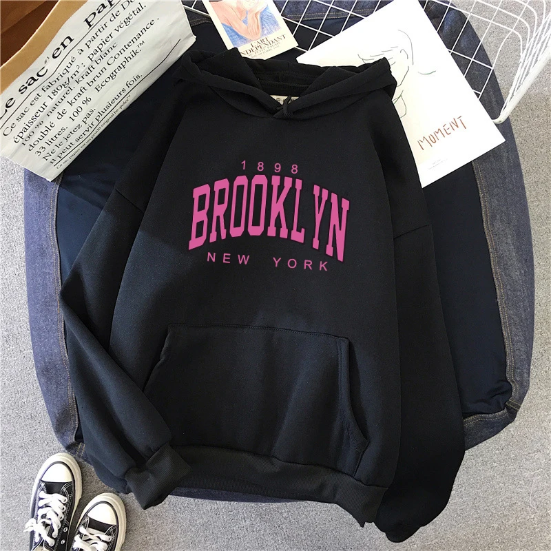 Outdoor Sport Drawing - Sweat-shirt à capuche Brooklyn Fashion pour