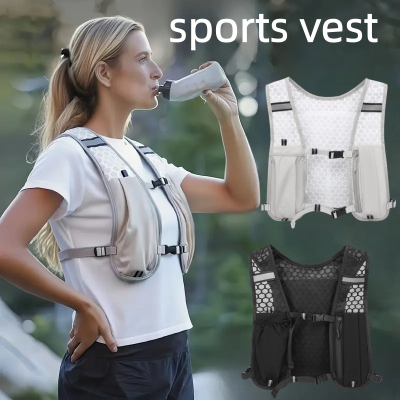 Trail Running Vest - Gilet de course unisexe résistant à