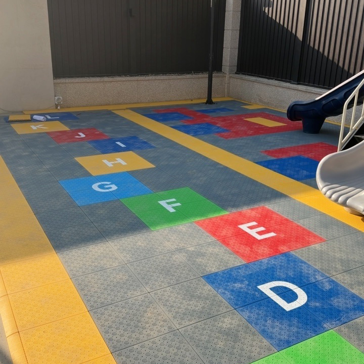 Outdoor Sport Floor Tiles - Dalles de terrain de basket-ball professionnelles
