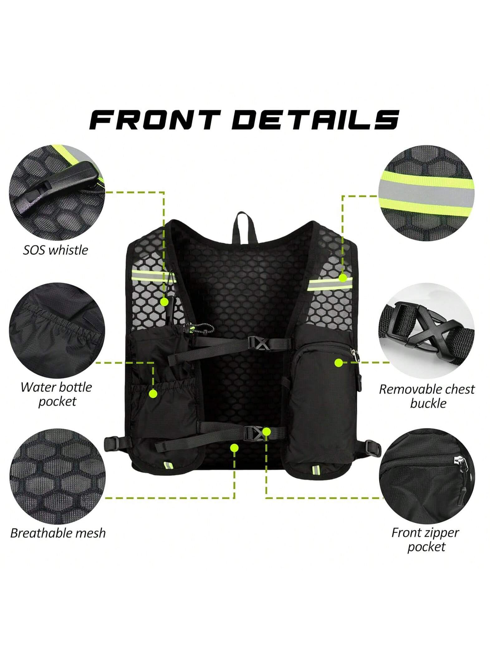Gilet de course à pied avec sa - Trail Running Vest avis et prix