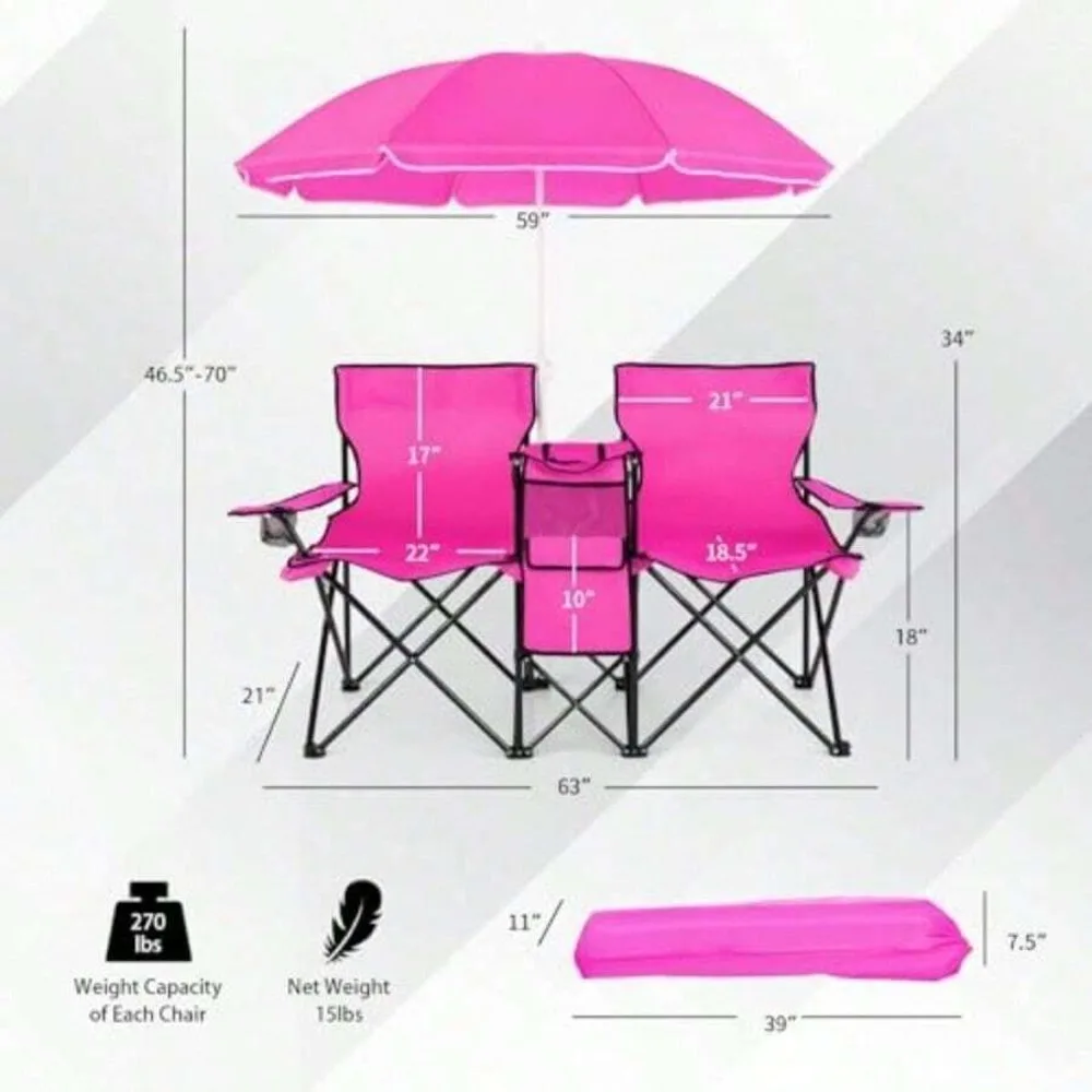 Chaise de camping pliante port - Outdoor Sports Umbrella avis et prix