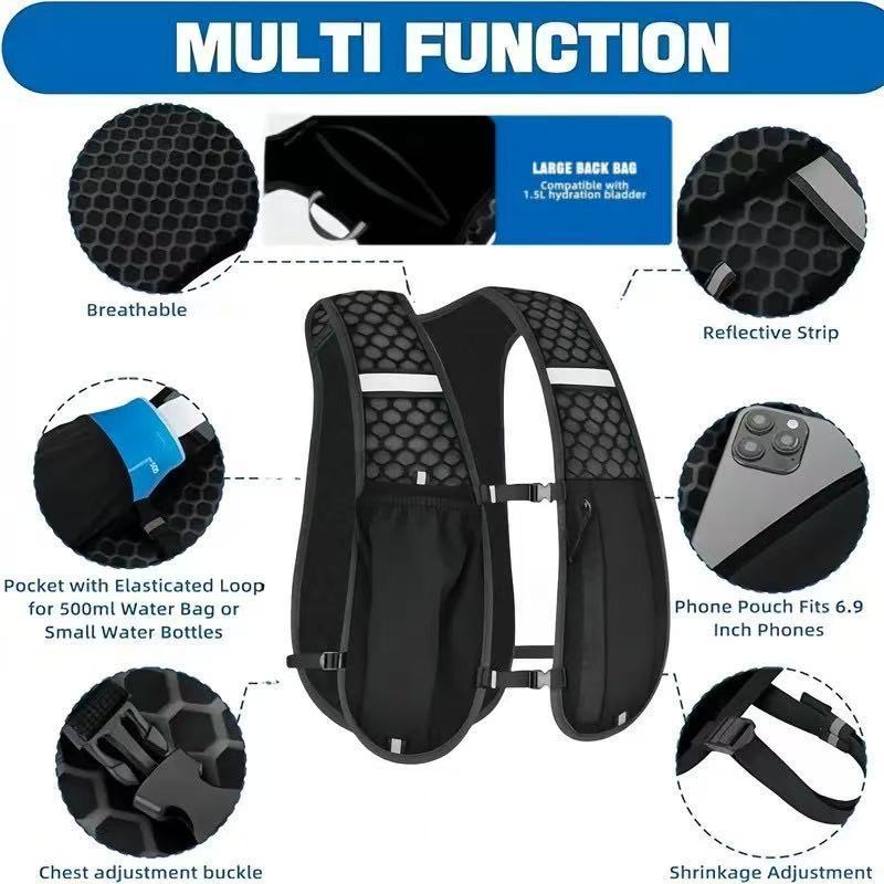 Gilet de course unisexe résist - Trail Running Vest avis et prix