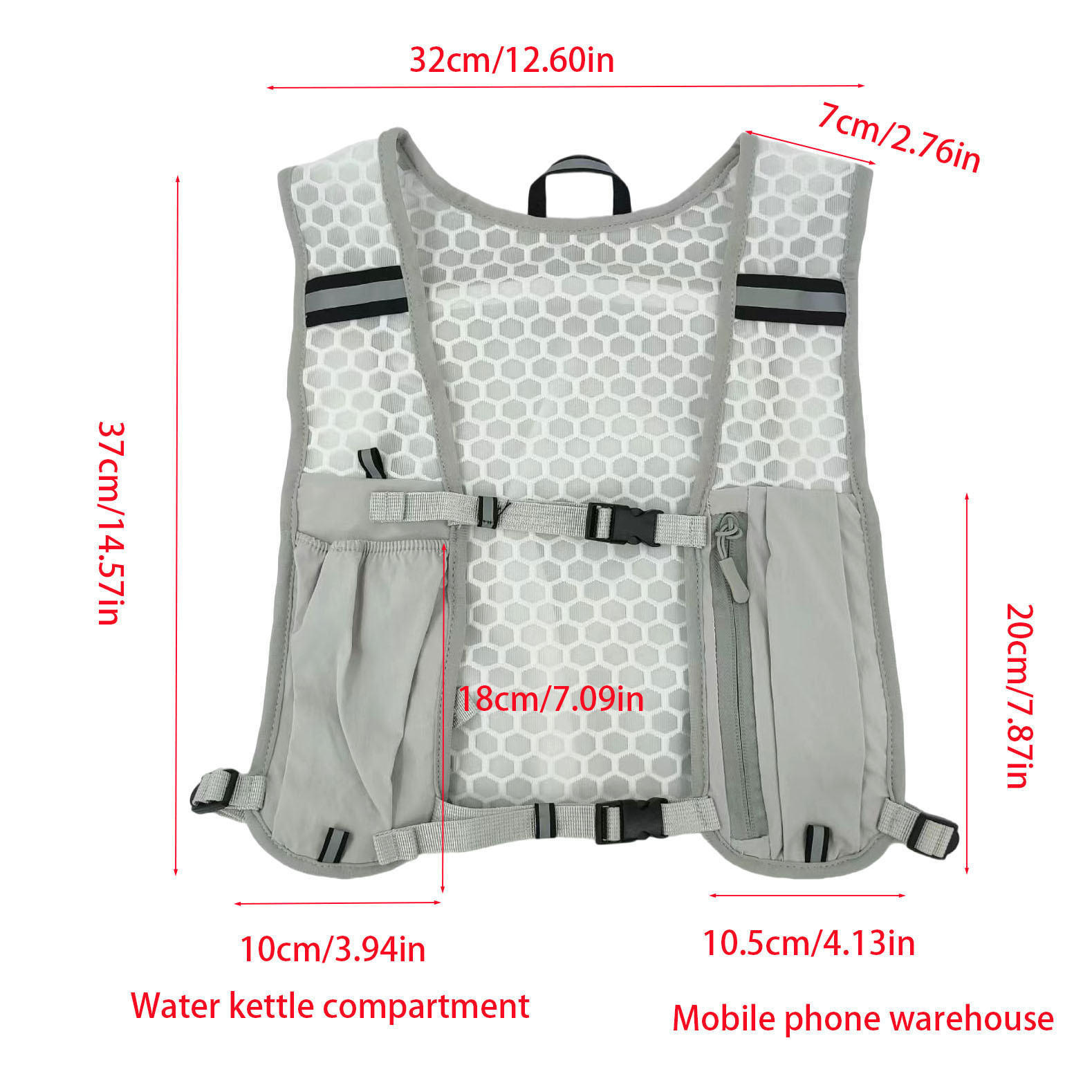 Gilet de course unisexe résist - Trail Running Vest avis et prix